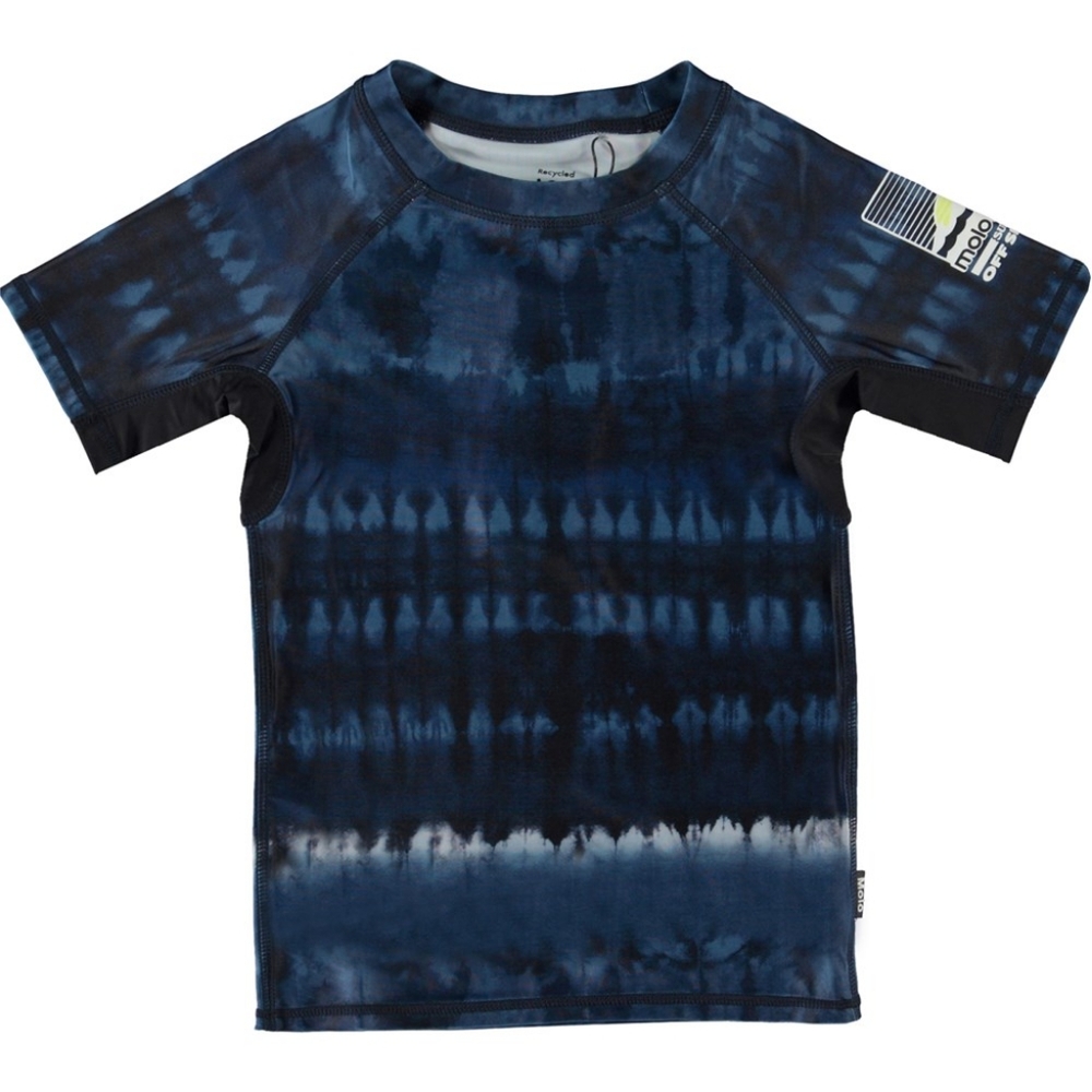 NWOT Molo Neptune Rash Guard Indigo Tie Dye